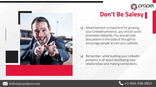 10 Tips to Boost Your LinkedIn Presence in 2021 | PPTX