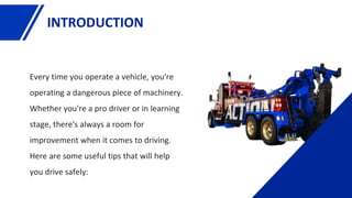 10 Tips To Drive A Car Safely Pptx