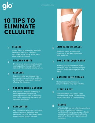 10 tips to eliminate cellulite | PDF