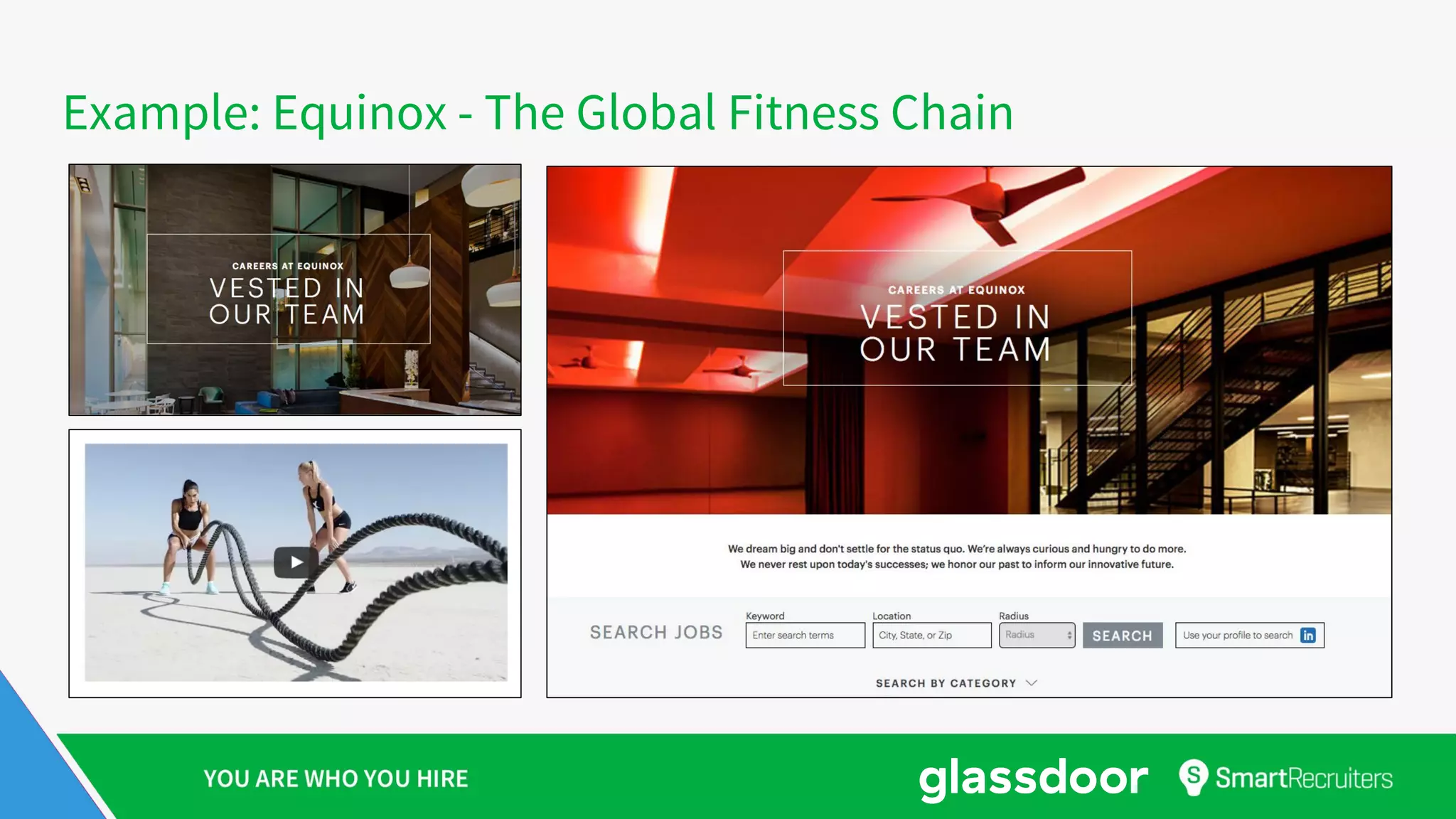 Example: Equinox - The Global Fitness Chain
 
