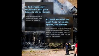 10 Tips for Preventing and Responding to Fire at a Historic Home