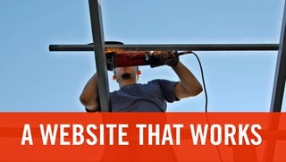 A WEBSITE THAT WORKS
 
