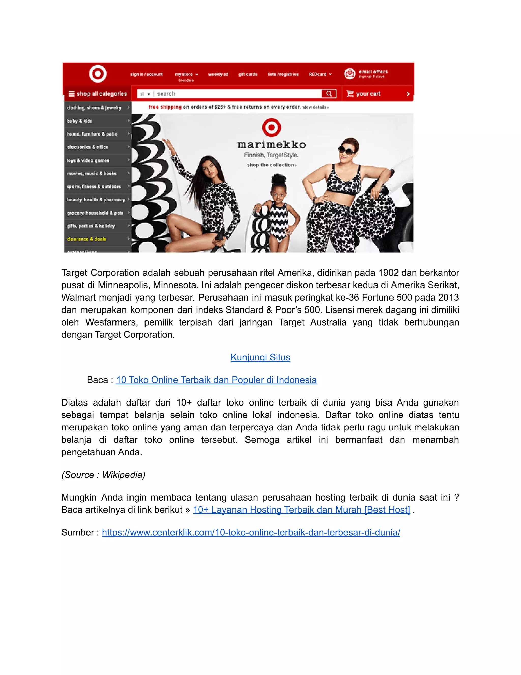 10+ Toko Online Terbaik dan Terbesar Di Dunia Centerklik.pdf