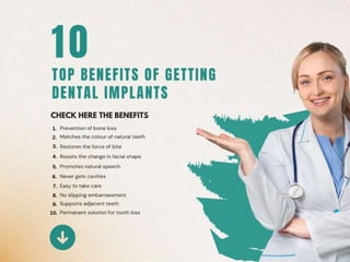 10 Top Benefits of Getting Dental Implants