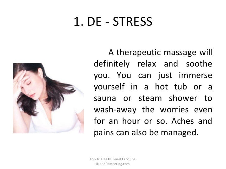 Top 10 Health Benefits of a Spa