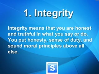 10 Traits of Outstanding Leaders | PPTX