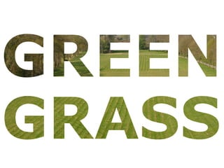 Power Point Templates - 10 transparent letters