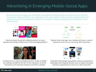Advertising in Emerging Mobile-Social Apps
Brands and the emerging class of mobile-social apps are starting to figure out ...