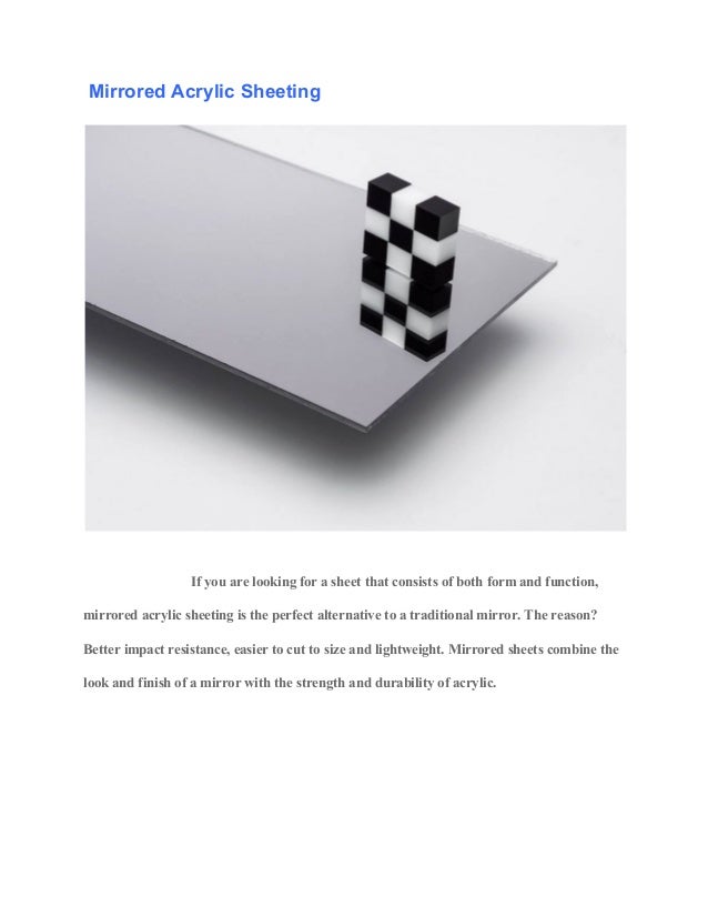 10 types of acrylic sheets for projects