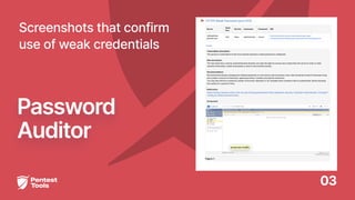 10 types of ethical hacking evidence you can get with Pentest-Tools.com