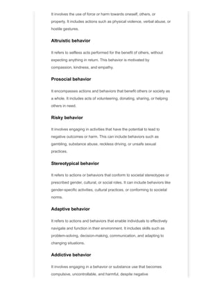 What are the 10 Types of Human Behavior.pdf