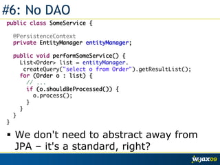 10 Typical Problems in Enterprise Java Applications | PDF