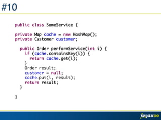 10 Typical Problems in Enterprise Java Applications | PDF