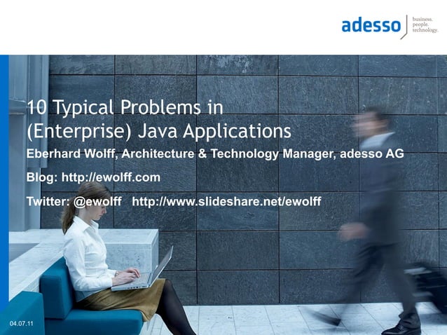 10 Typical Enterprise Java Problems | PPT