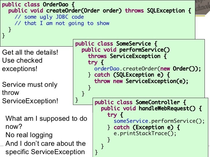 10 Typical Enterprise Java Problems
