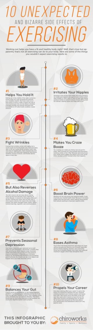 10 Unexpected And Bizarre Side Effects Of Exercising