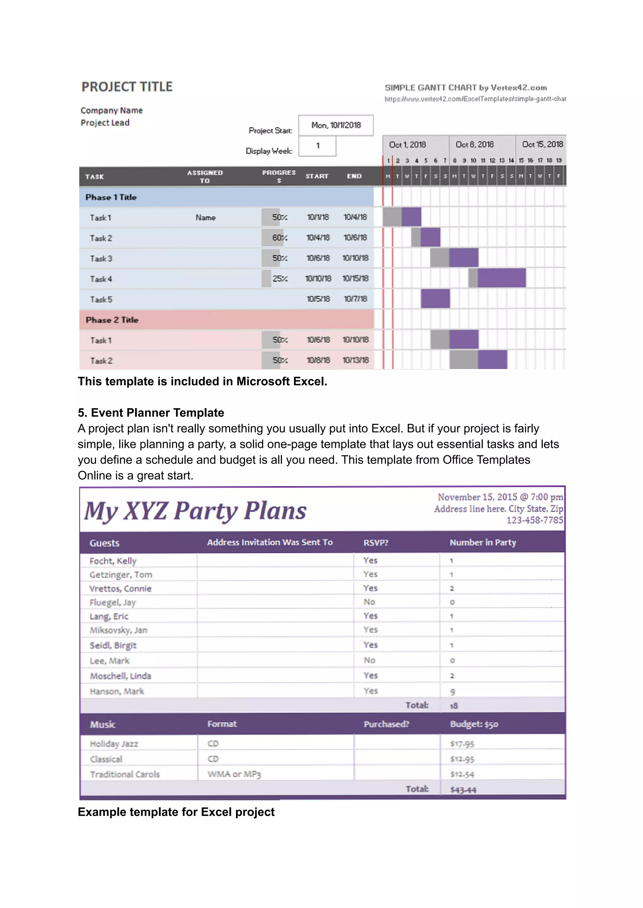 10 Useful Excel Project Management Templates for Tracking.pdf