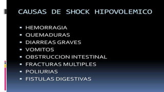 10 UTI shock hipovolemico.pptx