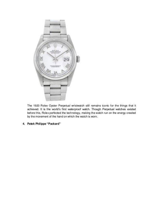 10 watches that pioneered and changed the way we look at time