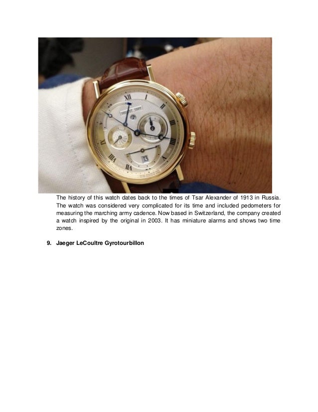 10 watches that pioneered and changed the way we look at time