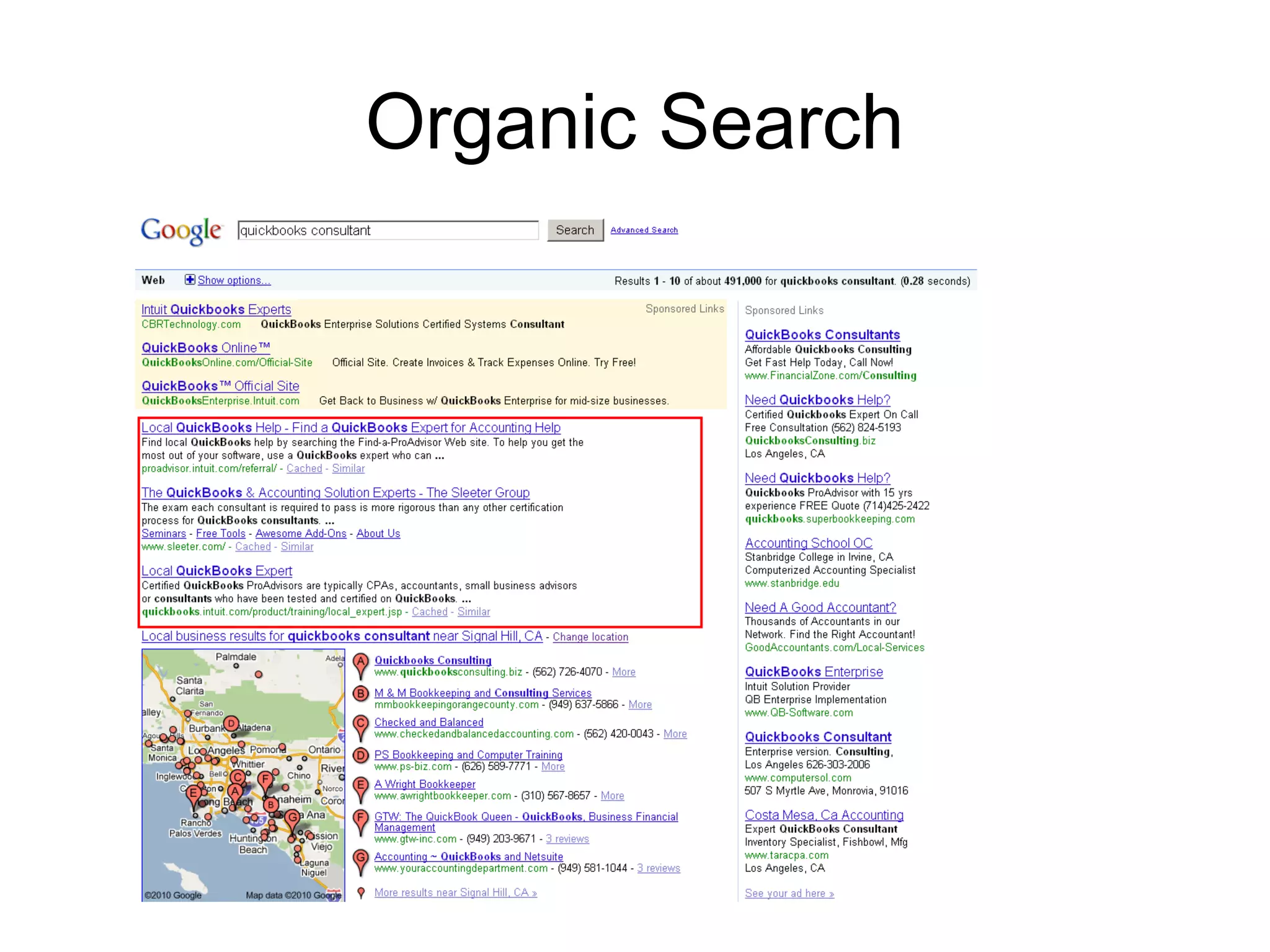 Organic Search
 