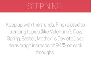 10 Ways to get more Repins on Pinterest