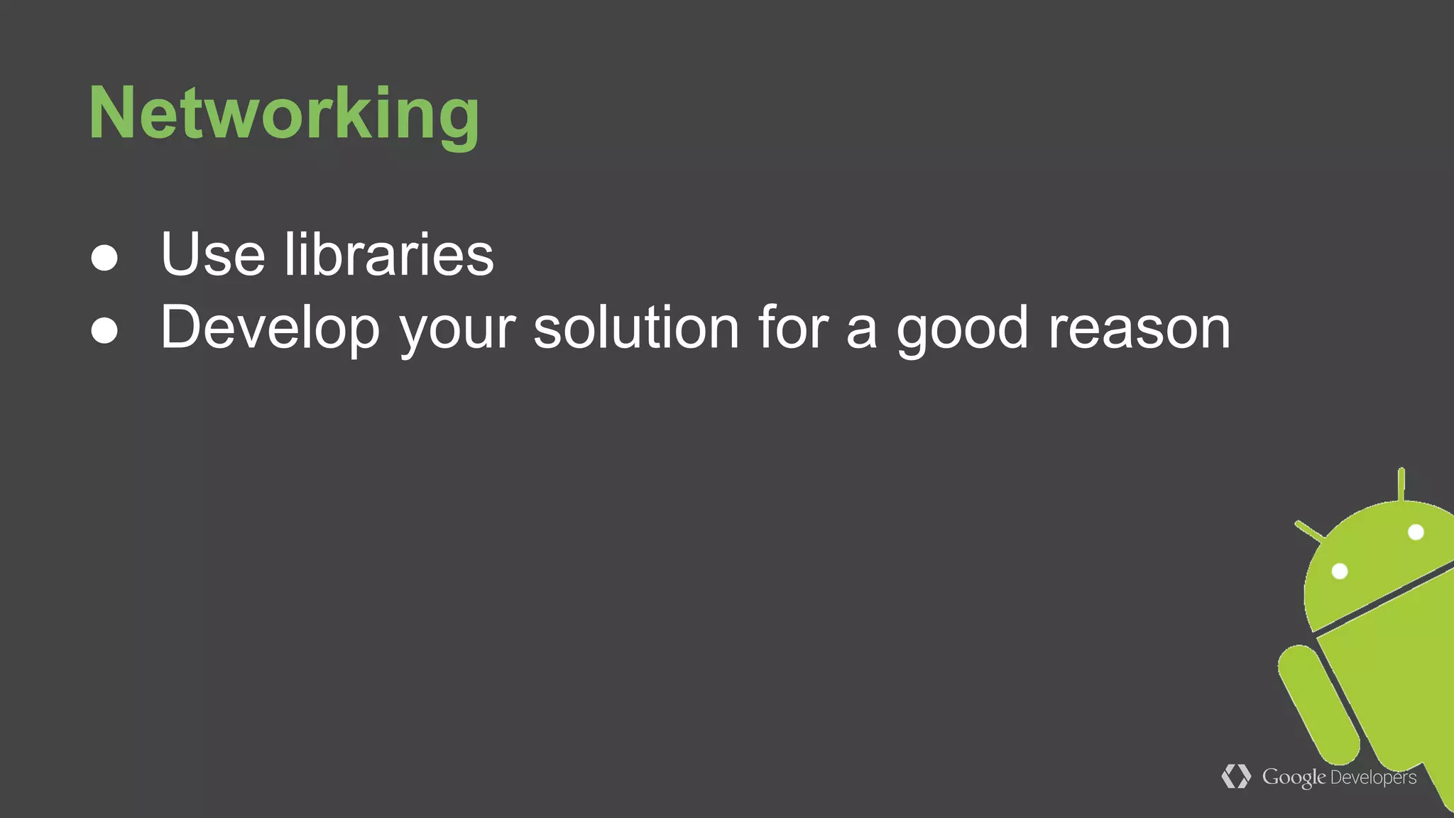 ● Don't abuse the system
● Know and use APIs
System abuse
 