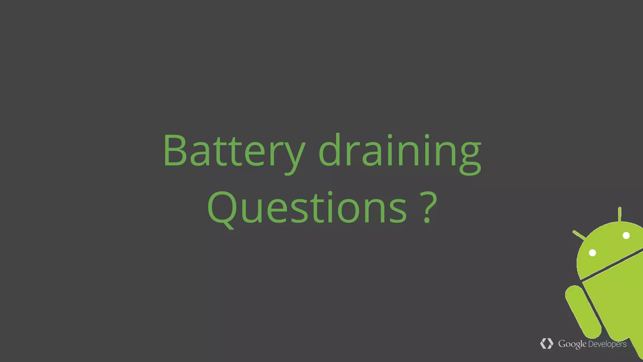 ● Consider bundling your own version
● Check dex limit
● Check code bloat
Bring your own gloves
 