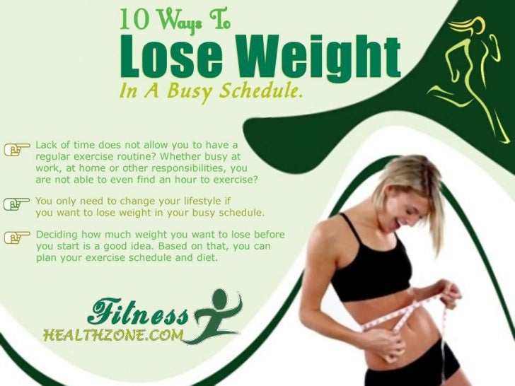 10 Things You Need To Do To Lose Weight