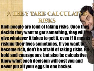 10 Good Habit of The Rich People | PPSX