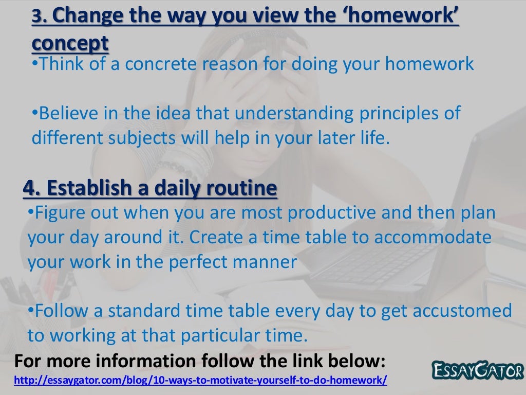 Motivation to do homework quotes picture