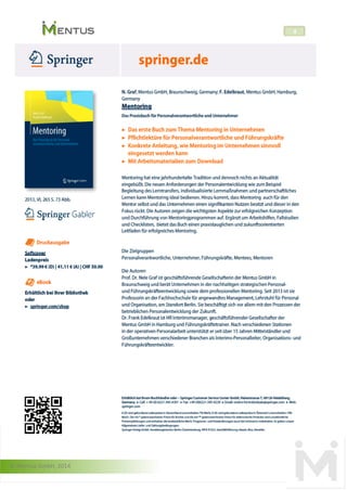 © Mentus GmbH, 2014
4
 