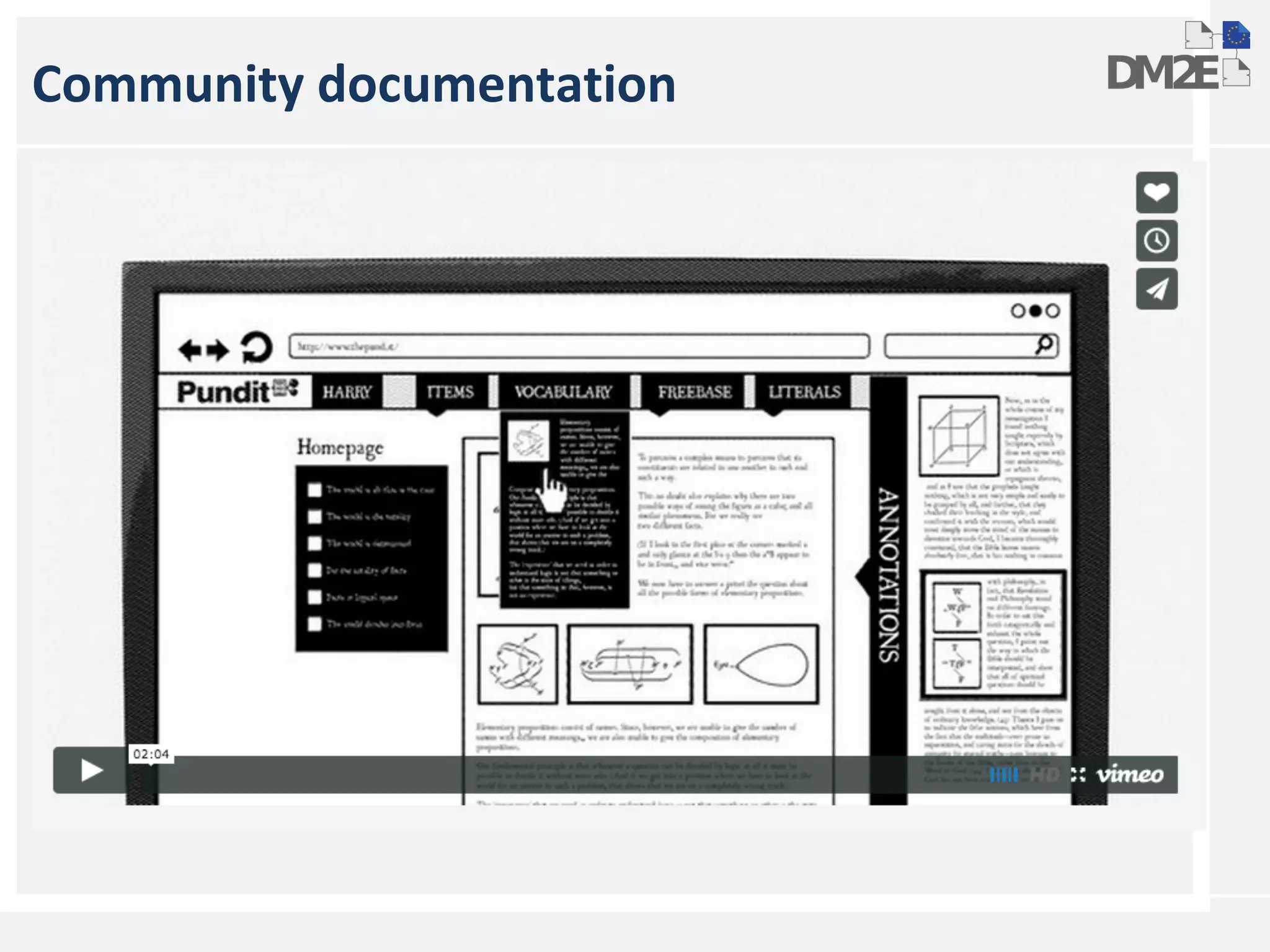 Community documentation 
 