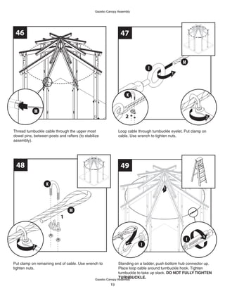 10x10 Gazebo Assembly Instructions