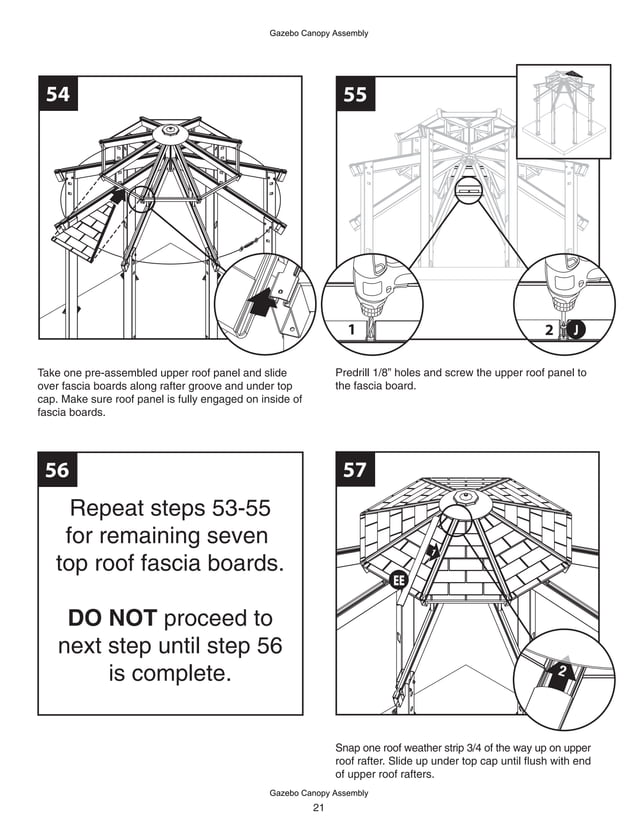 Homestore And More Gazebo Instructions at Hubert Stone blog