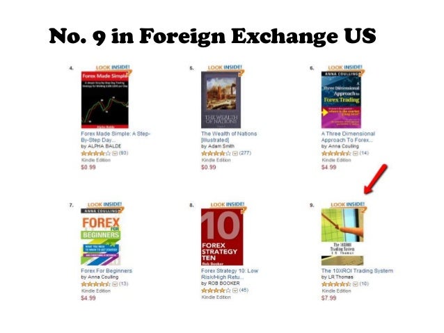 The 10xroi Trading System Hits Best Seller Status On Amazon - 