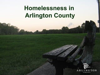 Homelessness in  Arlington County 
