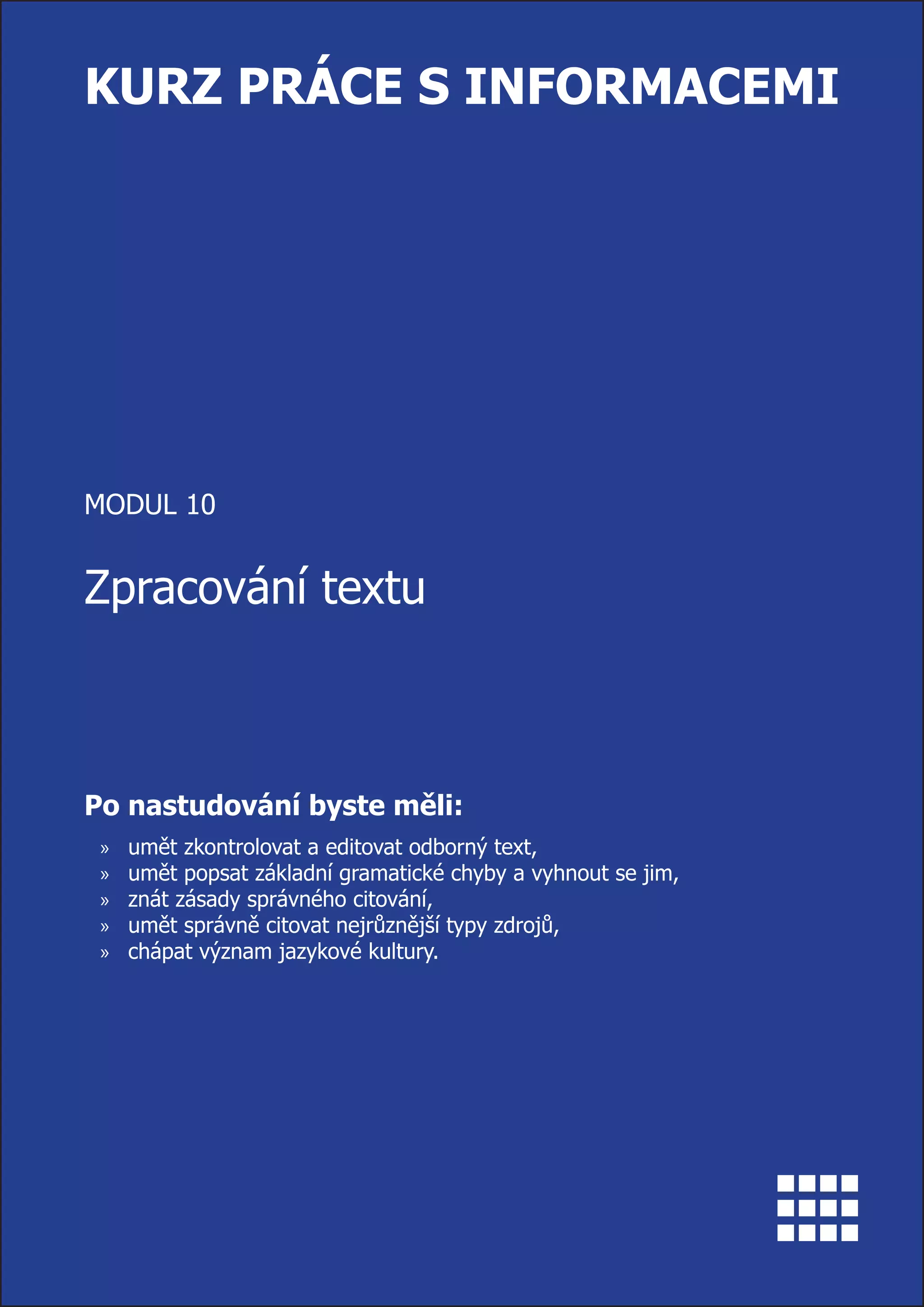 Zpracování textu | PDF