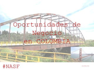 Oportunidades de Negocio en COLOMBIA 