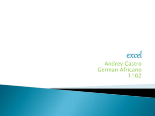 Andrey Castro
German Africano
1102
 