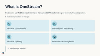 One Stream Task Management Module What is OneStream Software? A Complete Guide to the Unified CPM ...
