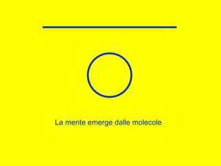 La mente emerge dalle molecole 