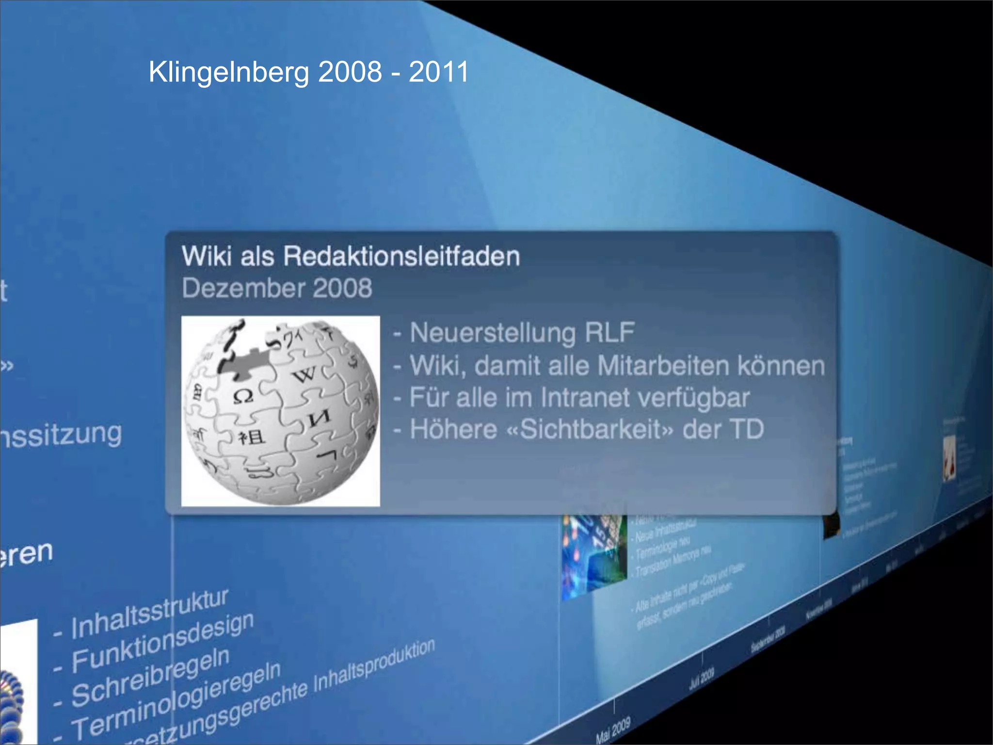 Klingelnberg 2008 - 2011
 