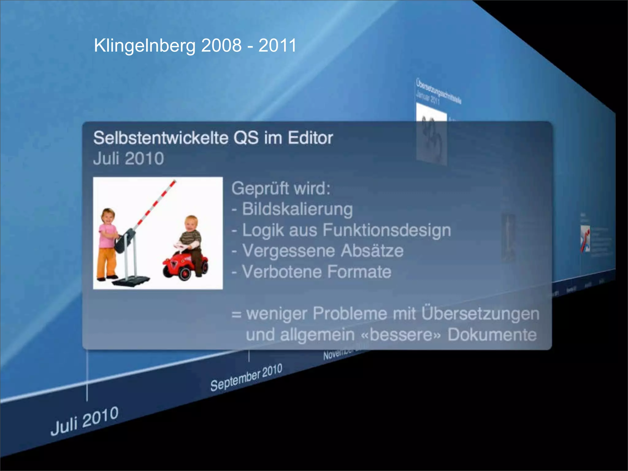 Klingelnberg 2008 - 2011
 