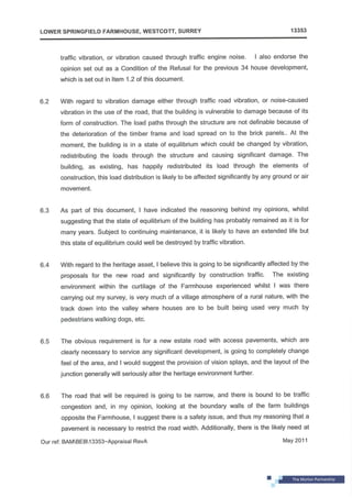 Listed Building Letter