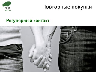 Регулярный контакт Повторные покупки 