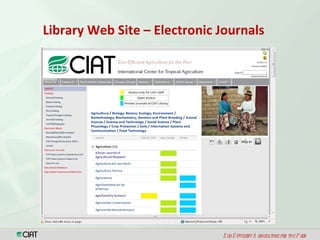 Open Access, Copyright & Scientific Information Resources 