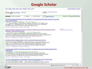 Open Access, Copyright & Scientific Information Resources 