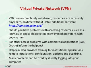 Open Access, Copyright & Scientific Information Resources 