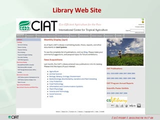 Open Access, Copyright & Scientific Information Resources 